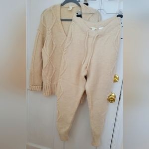 H&M Knit Pant Set Sz XS